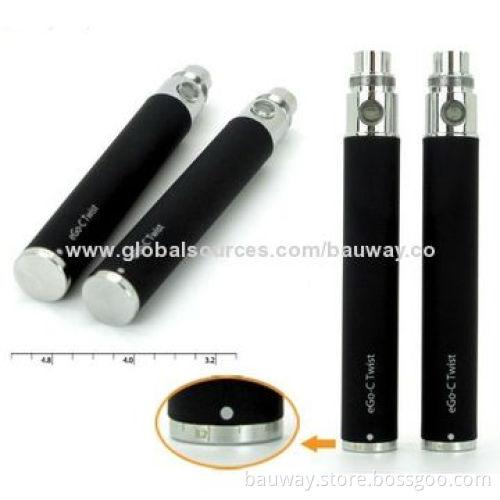 Electronic Cigarette Batteries, 650/900/1100mAh Battery Capacity, 7 Colors
